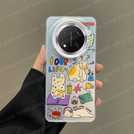 เคส Honor X9C X9B X9A เคสขนาด5กรัมเคส Honor 200 90เคส Honor 200 Pro เคสบ้านแมวเคสมือถือกันกระแทกเคสแ