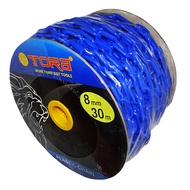 Tora PVC Chain 8 MM x 30 Meters Blue - PVC Chain