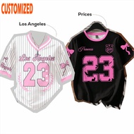 【Free Custom Name & Number】Korean Ribbon Coquette Jersey - Cute Korean Coquette Jersey - Free Name A