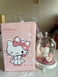 Hello Kitty 乾花小夜燈