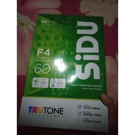 Atk atk Paper hvs F4 60 gsm sidu sinar dunia hvs F4 60 gsm 100 Sheets hvs