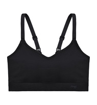 Triumph เสื้อชั้นในไม่มีโครง รุ่น sloggi Free Evolve Top 2 AX P รหัส 10225628 สีดำ 0004