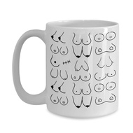 Booby Coffee Mug 8oz. Microwave Safe Ceramic Mug
