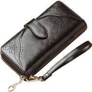 SM กระเป๋าสตางค์หญิง หนังแท้ รุ่น WLW-A8010 GL (W2-097) สำหรับสุภาพสตรีทันสมัย ราคาไม่แพง จากร้าน  S