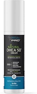 DHEA Cream 50mg for Women and Men, Maximum Strength DHEA Formulation for Skin Hydration & Balance, P