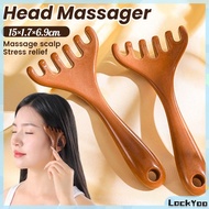 LY 6-Claws Head Massager Meridian Dredging Head Scalp Massager Scraper Massage Comb Face Massager