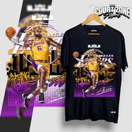 SARB COURTZONE APPAREL THE KID FROM AKRON GRAPHIC COTTON TSHIRT FOR MEN & WOMEN WITH FREE BALLER & S