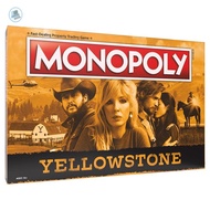 Yellowstone Monopoly Card Game - 2.5x15.8x10.5 Inches Board Game for Family Fun