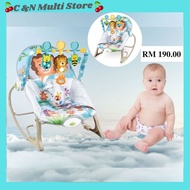 Delly MY-92 jungle vibration multi-function baby swing bouncer play toys comfortable folding baby ro