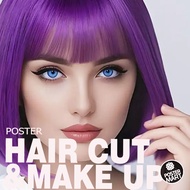 HAIR STYLE POSTER MAKE UPWanita A2