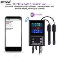 Rcyago PH-260 W allmount ดิจิตอล PH อุณหภูมิ EC TDS Meter วิเคราะห์ multiparameter การตรวจสอบคุณภาพน