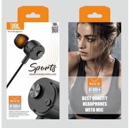 Headset JBL AT-088+ Sporty Bass In Ear Rock Earphone Design Smartphone EarPlugs