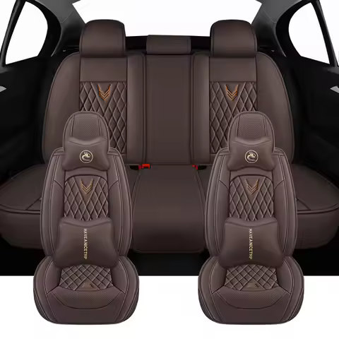 Full Set Universal Cushion Car Seat Covers For Audi Q7 4L A6 4F 4G C6 C7 Q5 A4 B6 B7 A3 8V 8P Q3 Q2L