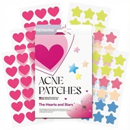 REDANHA108CountAcnePatchesforFaceHeart&StarHydrocolloidPimpplePatchesSpotStickersforCoveringZitsBlem