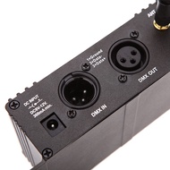 2.4G Wireless DMX 512 Controller Transmitter Receiver LCD Display Power Adjustable Repeater Lighting