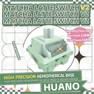 HUANO Matcha Latta Switch V2 Mechanical Keyboard Switch HIFI Mahjong Player Customized Keyboard Swit