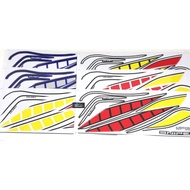 YAMAHA LC135 V2 V3 V4 V5 V6 V7 COVER SET STICKER STRIPE (27) 2021 WORLD GP EDITION VIETNAM SNIPER 60TH ANNIVERSARY