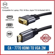 Mcdodo CA-7770 2M HD 1080P HDMI to VGA Converter Cable