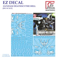 [EZ DECAL]O 01 [1]  HG 1/144 GUNDAM DEATHSCYTHE HELL GUNDAM  [HG SCALE] PRE-CUT WATER SLIDE DECAL