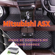 (Ready Stock) For ASX Car Floor Mats and Carpets PU LEATHER CARMAT KARPET KERETA