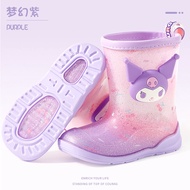 Hello Kitty | รองเท้าบูทฝนสำหรับเด็กกันลื่นลายการ์ตูน