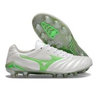 Mizuno Morelia NEO 4 Made In Japan FG leather soccer shoes， Men's ultra-light football shoes T2OC T3