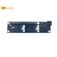 2 Port PCI-E 4.0 X16 to SlimSAS SFF-8654 Adapter Card  SFF-8654-8i SFF8654 Riser Card for Graphics V