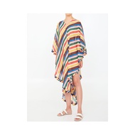 Hong Kong Direct Mail Trendy Luxury Ganni Ladies Ganni Multicolor Beach Dress