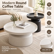 Iron Coffee Table Nordic Living Room Small Apartment Household Round Modern Simple Light Luxury Infl