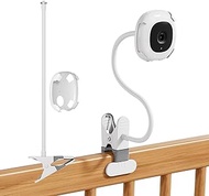 Monitor Mount Compatible with Nanit Pro Smart Baby Monitor Flex Stand, Secure No Drill Baby Camera M