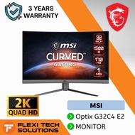 Flexi Tech MSI Optix G32C4 E2 Gaming Monitor 31.5" (80cm) 1920 x 1080 (FHD) 170 Hz