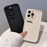 English Hello Casing For OPPO Reno 11F 5G 10 11 Pro 10 5G 9 Pro+ 8 8T 4G 8z 7 Z 6z 5G 7 Pro 6 5 5F 4