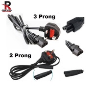 C7 HEAVY DUTY Power Cord Cable UK 3 Pin Plug to 3 Prong Pin Power Lead [ Printer + CPU + Monitor + L