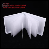 [8C11] 8/12PCS CD Case Disc DVD Storage Bag High-capacity Paaging Box CD Holder Home Room Discs Stor