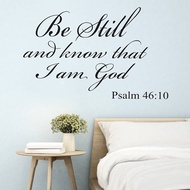 Wall Sticker Bible Verse Wall Decals Christian Quote Walls Art Stickers Religious Decor