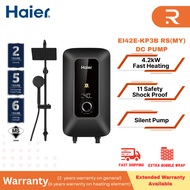 Haier Water Heater Series DC Inverter Pump with Rain Shower EI42M-BP1W-RS(MY) | EI42E-KP3B RS(MY)