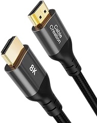 CableCreation HDMI ARC Cable, 8K HDMI Cable 10ft (48Gbps, 8K@60Hz) - 10 Feet, HDMI Cable for PS4, eARC HDR HDCP 2.2 2.3