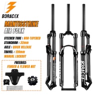 B3RACEX MANTISSTRIKE MTB Air Fork Suspension 27.5er/29er Aluminum Alloy Mountain Bike Air Shock Fork