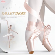 HOTWIND Professional Ribbon Ballet Pointe Shoes CABW