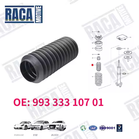 For Porsche 911 997 Carrera 2PCS Rear Axle Left Protection Boot for Shock Absorber 99333310701 993 3