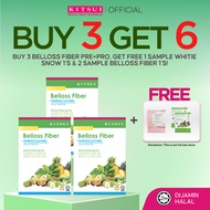 [BUY 3 GET 6] KITSUI Belloss Pre+Probiotic x3 [FREE 1x Whitie Snow 1's + 2x Belloss Fiber 1's] Suppl