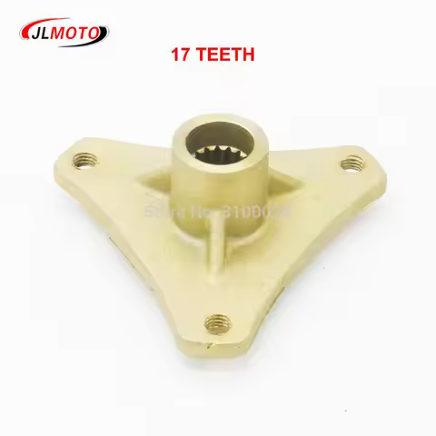 17T Rear 3*M8 Wheel Hub Fit For China 49cc 50cc ATV 16X8-7145/70-6 Rim Tire Electric Go Kart Buggy A