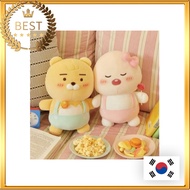 [KAKAO FRIENDS] Chubby Belly Baby Pillow 2Types RYAN APEACH│Attachment Doll│Mochi Doll│Body Pillow│Cute Character Pillow│Toy Stuffed│Cushion Doll│Hugging Cushion│Baby Kids Gift