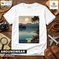 T-SHIRT BY BRUNEI 9 WEAR ASAL BRUNEI COUNTRYTAG PREMIUM SOUVENIR MATERIAL GIFT