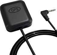 Car Active GPS Antenna 3 Metres, GPS Antenna with 3.5 mm RG174 Connection and Magnetic Base for Car 