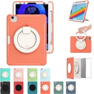 Shockproof Case For iPad 7th/8th/9th Gen 10.2 2019/2020/2021 iPad Air4 10.9/Pro 11 2021/2020/2018 iPad 5th/6th Gen 9.7 2017/2018 iPad Pro 9.7 Air2 iPad Mini 1 2 3 4 5 Portable Stand Anti-fall Heavy Plastic Silicone Tablet Protective Hard Case Cover