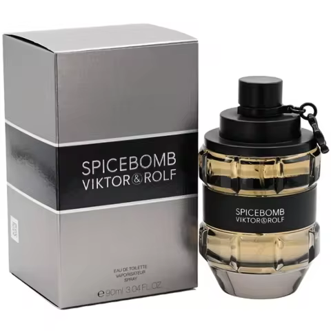 Viktor & Rolf Boom! Men's Perfume - Spicy Wood Mixed With Amber and Vanilla, 3.4 Ounces, Lasting Fra