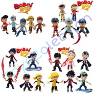 Boboiboy ACTION FIGURE SET Of 5pcs Toys TOPPER Miniature BOBOI BOY