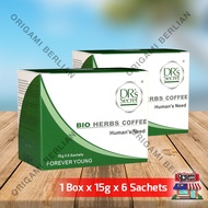 DR's Secret Bio Herbs Coffee (15g x 6 Sachets)