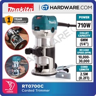 MAKITA RT0700C 6MM (1/4") 8MM (3/8") TRIMMER